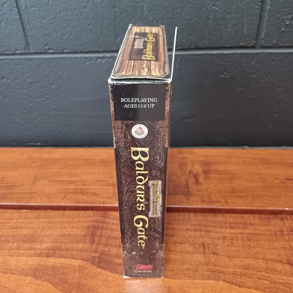 Baldur's Gate 1998 PC Big Box Includes Original Box, Map, 5 Disc CDs, Inserts - Picture 9 of 11